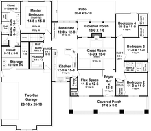 HPG-2199-1: The Stonewood Court - House Plan Gallery
