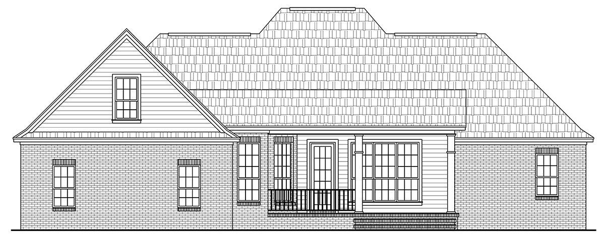 HPG-2200C-1: The Avondale Court - House Plan Gallery