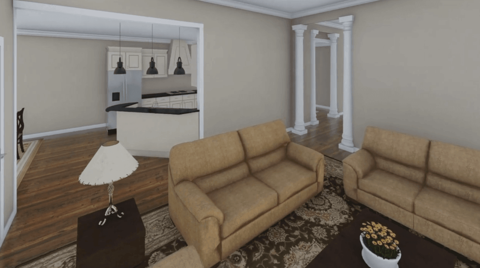 HPG-2200C-1: The Avondale Court - House Plan Gallery