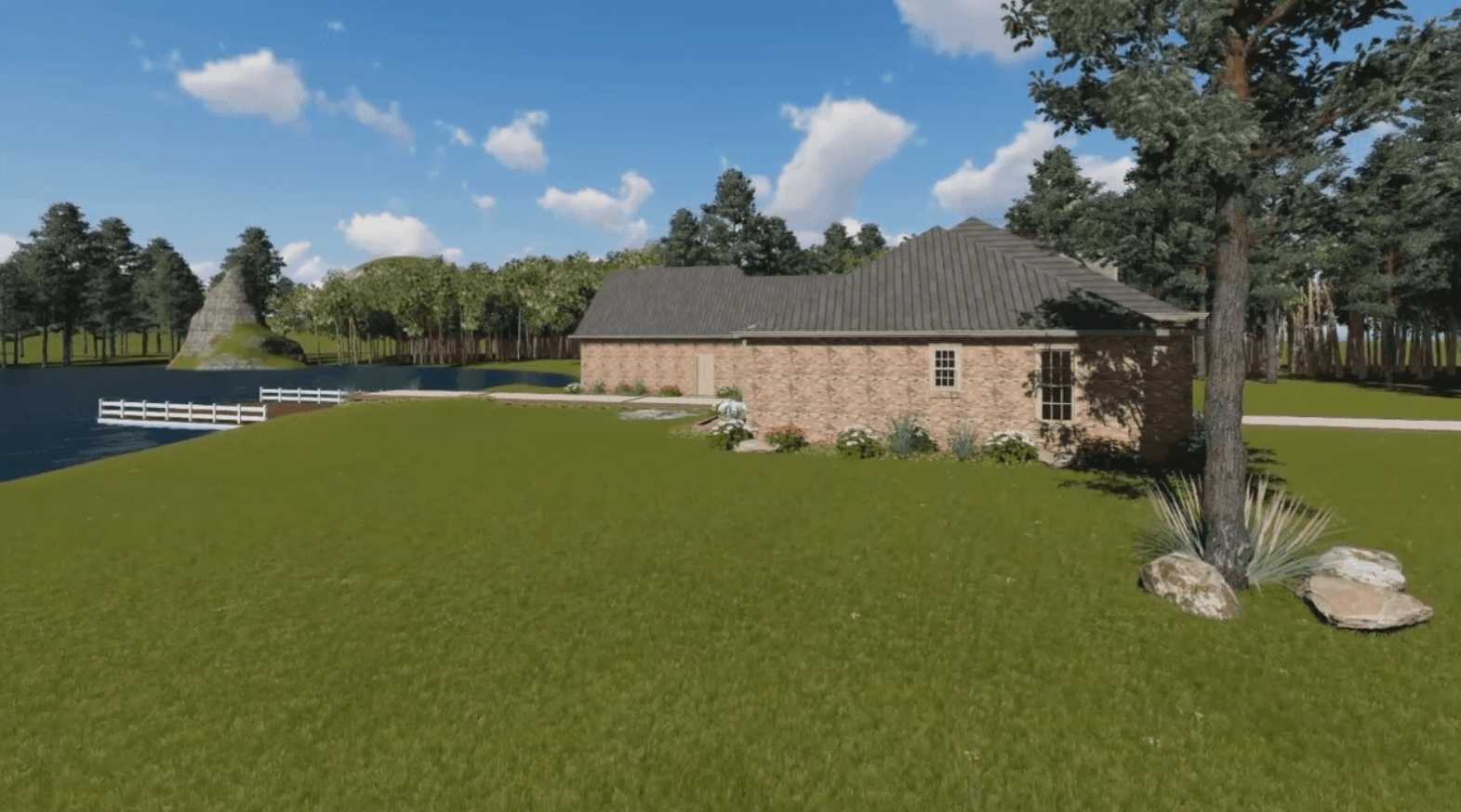 HPG-2200C-1: The Avondale Court - House Plan Gallery