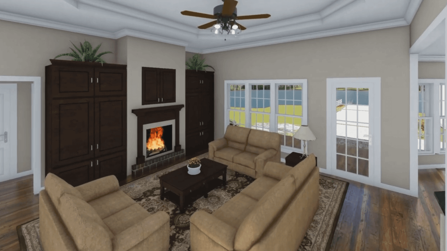 HPG-2200C-1: The Avondale Court - House Plan Gallery