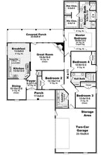 HPG-2300-1: The Millbrook - House Plan Gallery