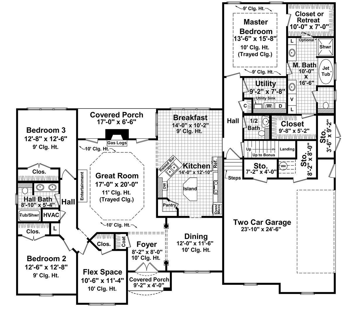 HPG-2369-1: Easton Ridge - House Plan Gallery