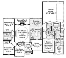 HPG-2389-1: The Richmond Lane - House Plan Gallery