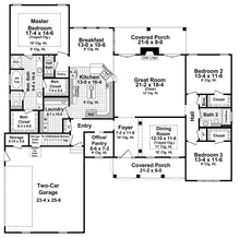 HPG-2401-1: The Brookhollow Court - House Plan Gallery