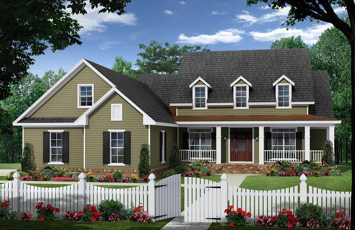HPG-2410-1: Fairmount Lane - House Plan Gallery