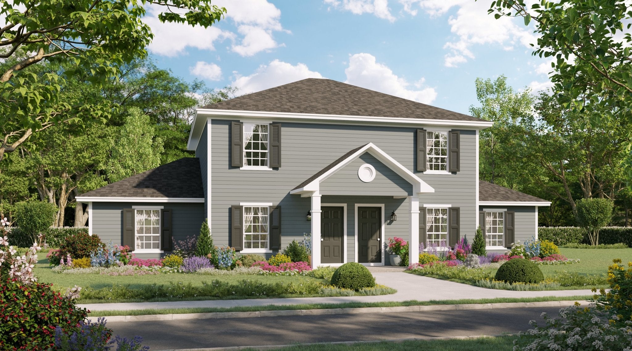 HPG-2490-1: The Redwood Hills - House Plan Gallery