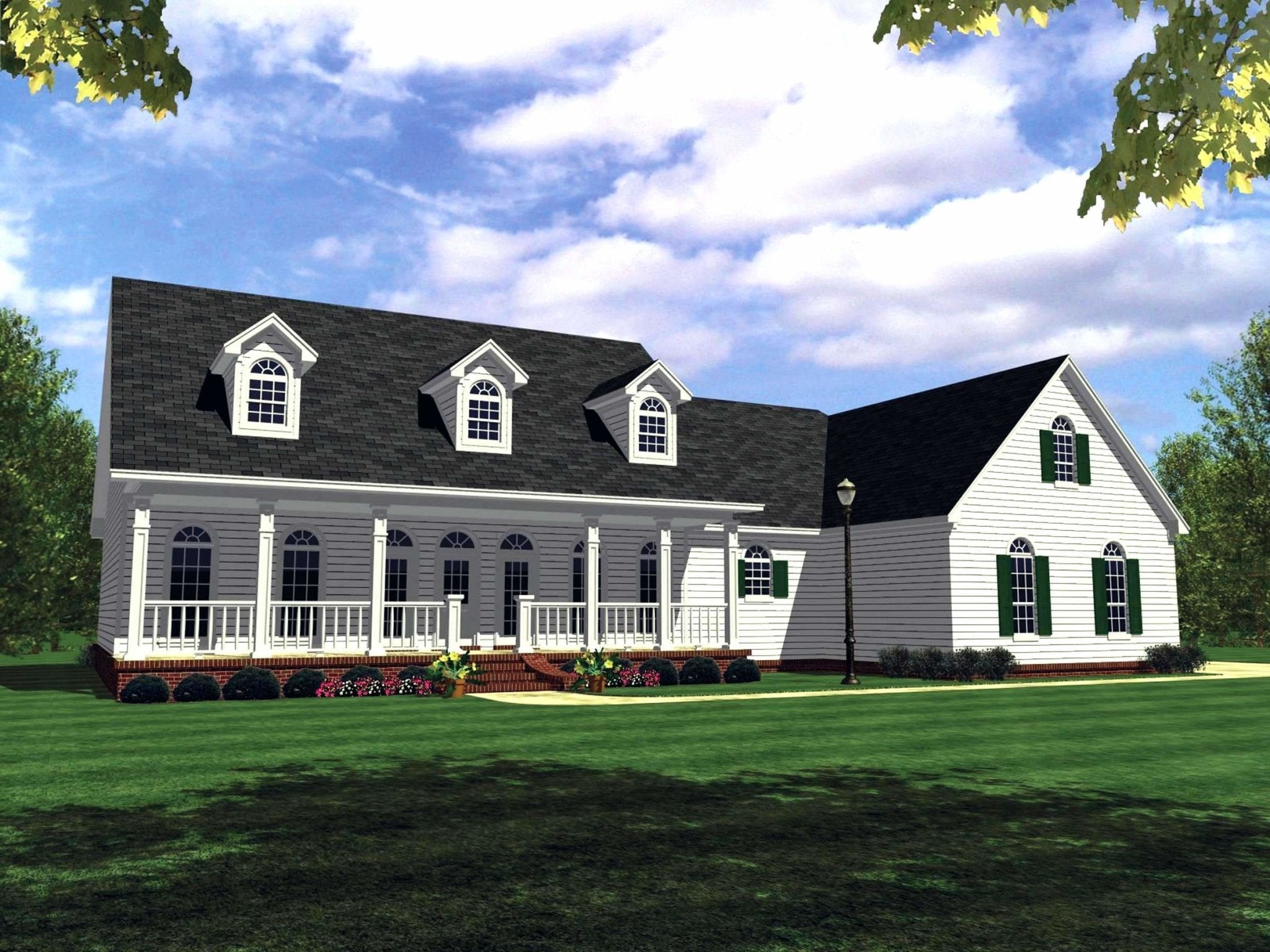 HPG-2506-1: The Southern Comfort - House Plan Gallery