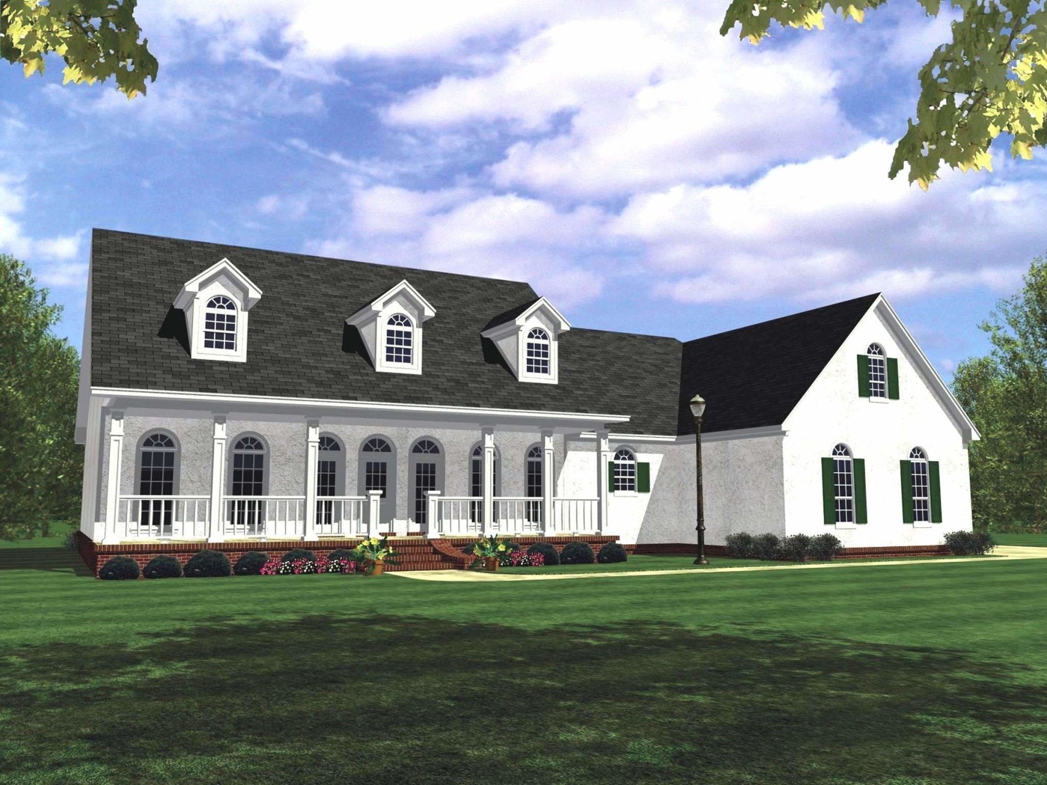HPG-2507-1: The Western Comfort - House Plan Gallery