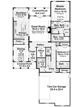 HPG-2510-1: The Foxwood Avenue - House Plan Gallery
