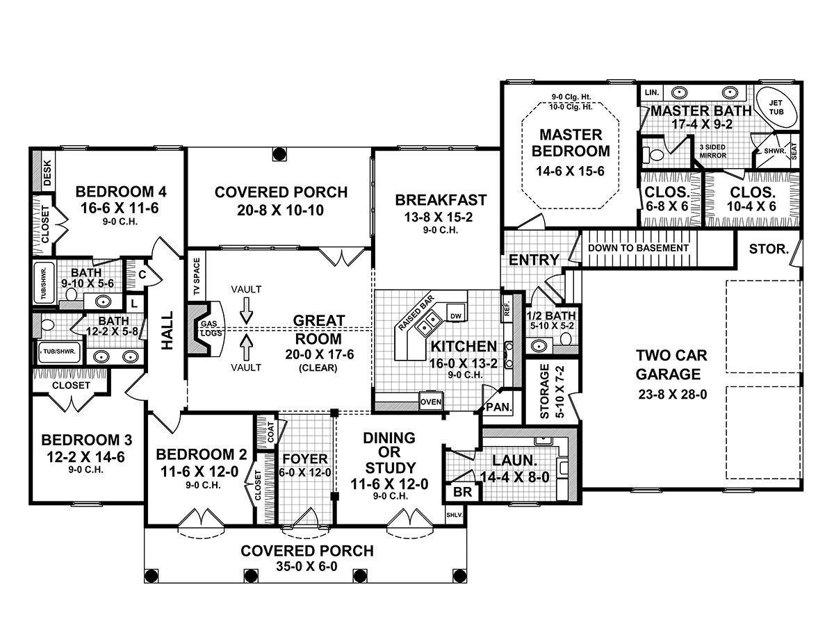 HPG-26012-1: The Wilkeshire - House Plan Gallery