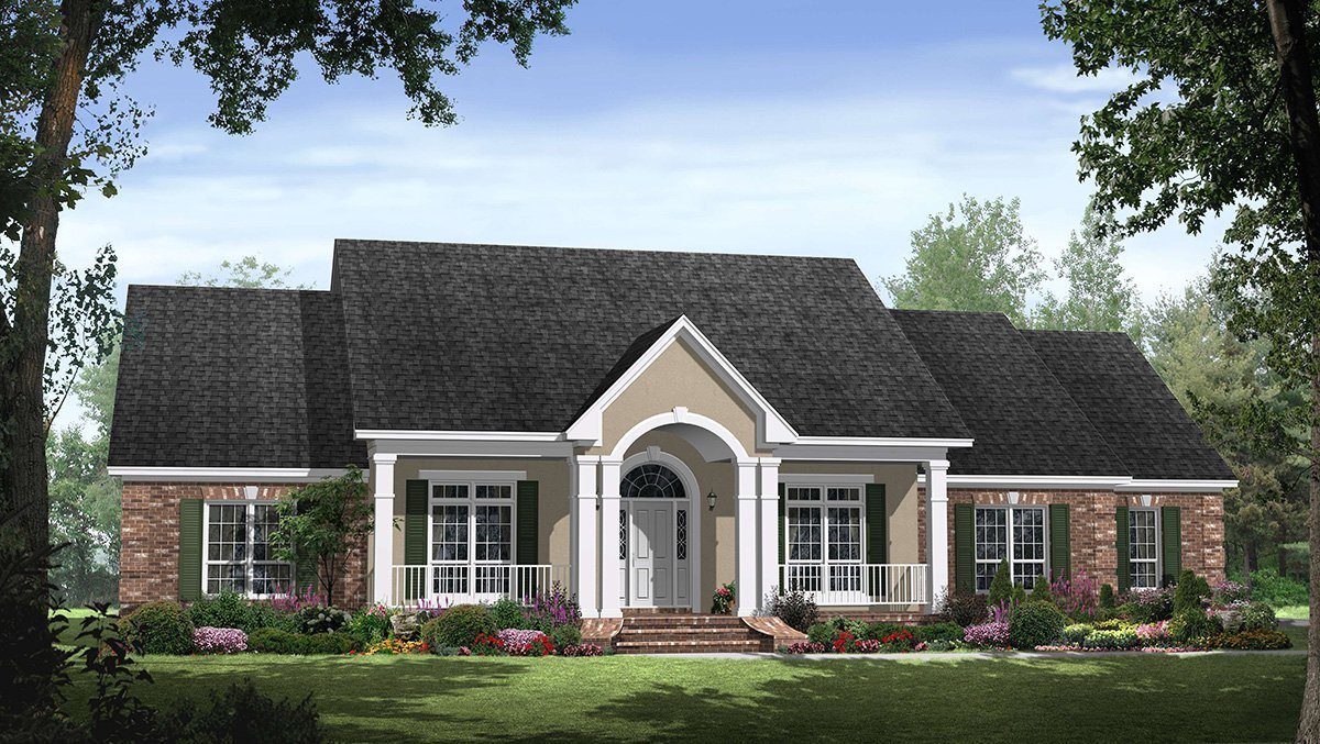 HPG-27692-1: The Birchwood Avenue - House Plan Gallery