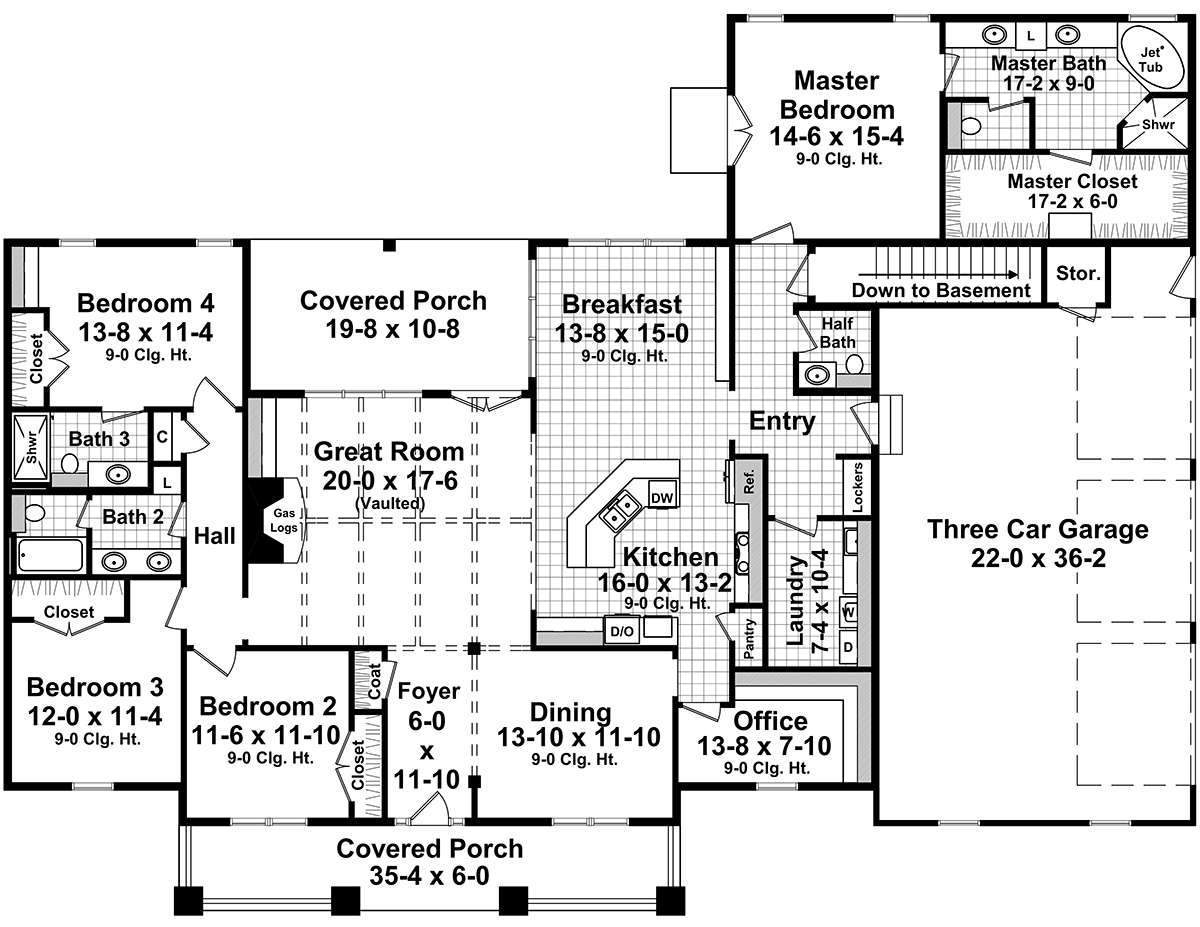 HPG-2789-1: Sadie Court - House Plan Gallery