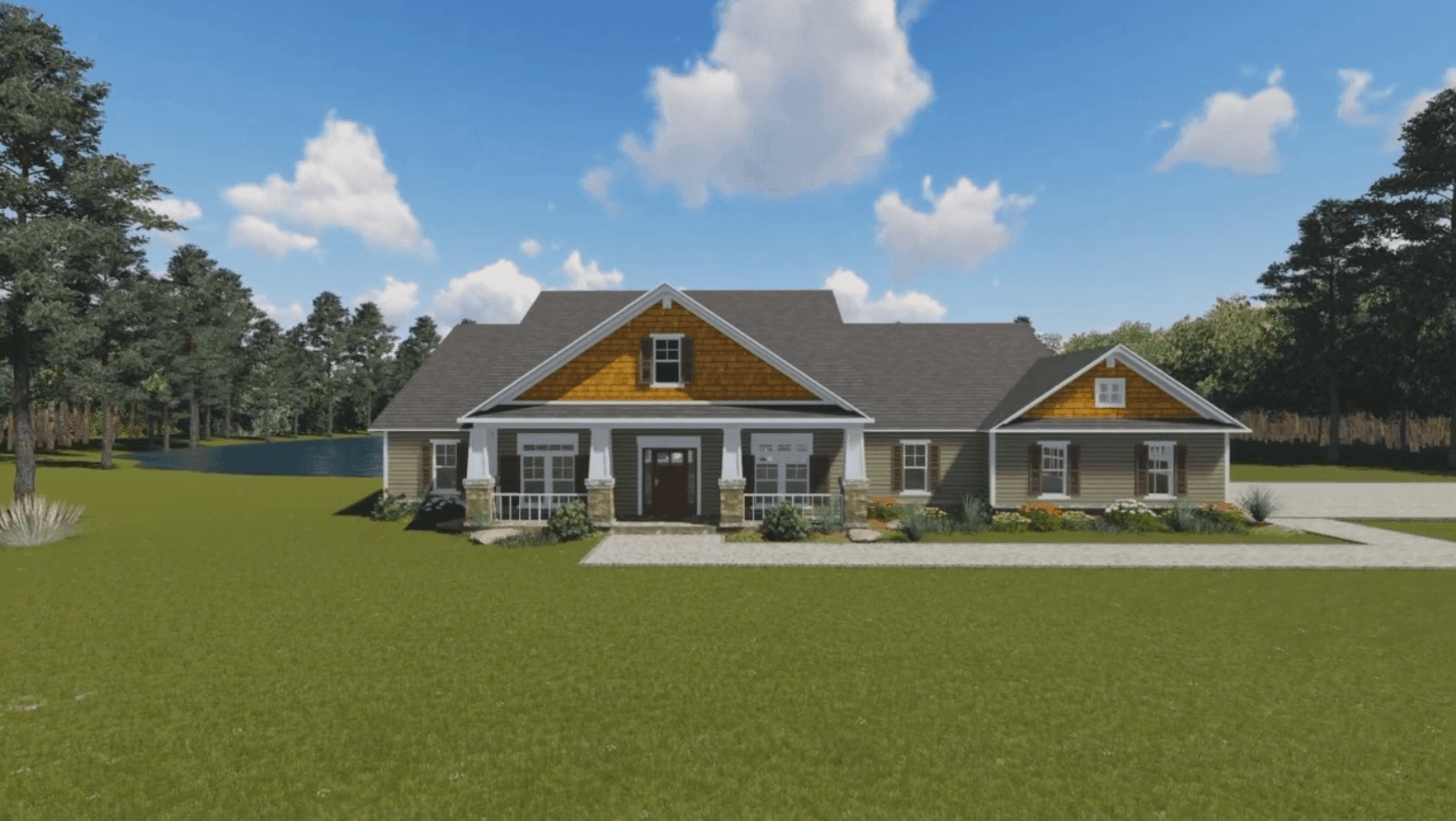 HPG-2800-1: Sadie Lane - House Plan Gallery