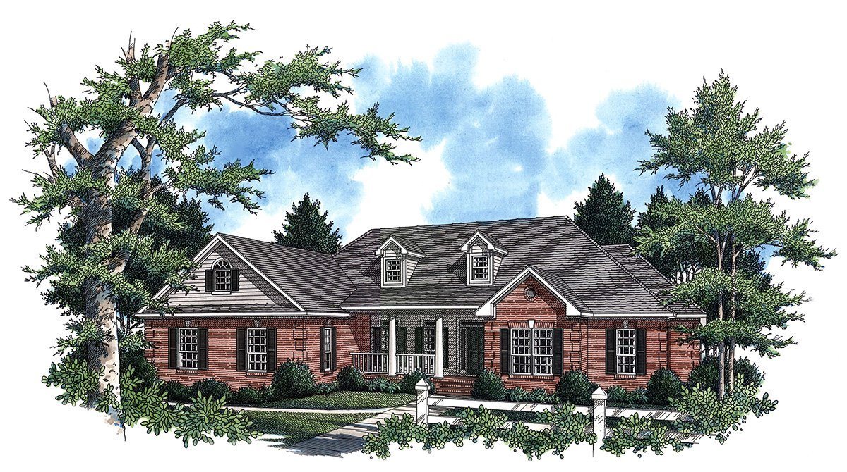 HPG-2805-1: The Hatten - House Plan Gallery