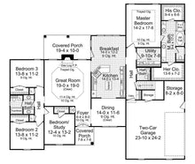 HPG-3000-1: The Oakwood - House Plan Gallery