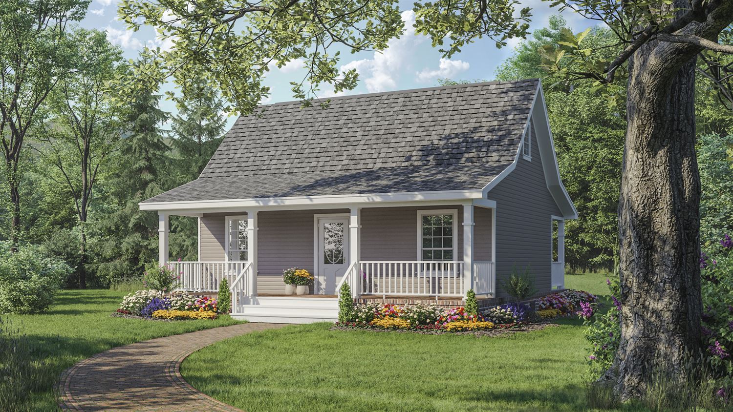 HPG-600B-1: The Breckenridge - House Plan Gallery
