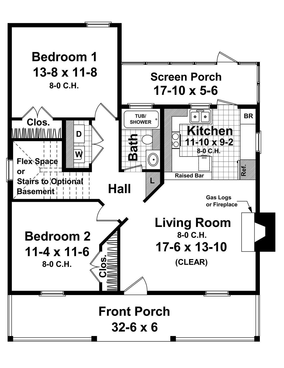 HPG-950-1: The Maplewood - House Plan Gallery