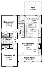 HPG - 1000N - 1: The Sycamore Bluff - House Plan Gallery