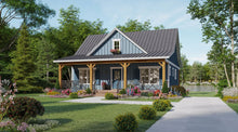 HPG - 1020 - 1: The Willow Bay - House Plan Gallery