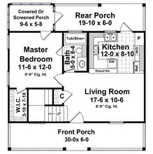 HPG - 12002N - 1: The Flatwood Rise - House Plan Gallery