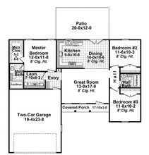 HPG - 1200BN - 1: The Briarhill - House Plan Gallery