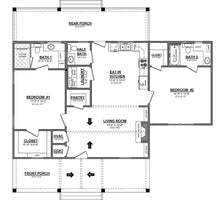 HPG - 1215 - 1: The Ash Cottage - House Plan Gallery