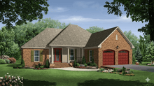 HPG - 1500B - 1: The Hampton - House Plan Gallery