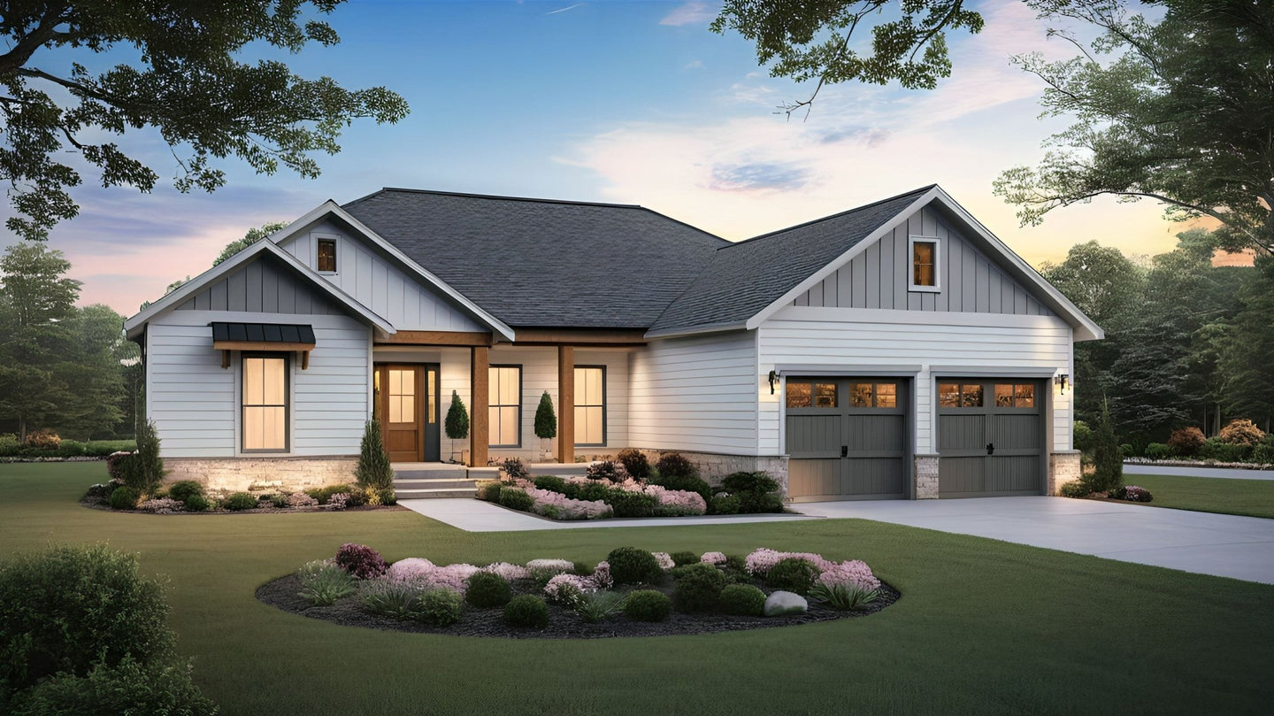 HPG - 1600CN: The Hickory Glen - House Plan Gallery