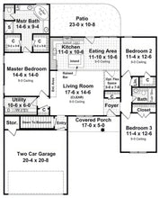 HPG - 1625N - 1: The Briarfield - House Plan Gallery