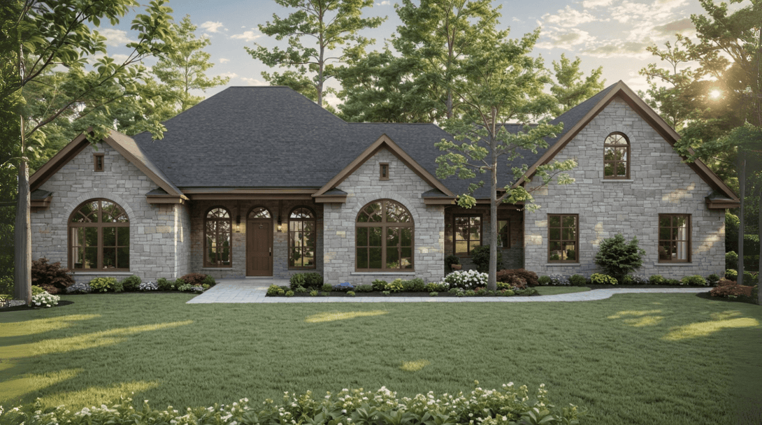 HPG - 1638N - 1: The Chestnut Crossing - House Plan Gallery