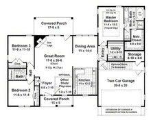 HPG - 1700N - 1: The Elmwood Trace - House Plan Gallery