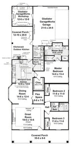 HPG - 1733N - 1: The Pinecone Hollow - House Plan Gallery