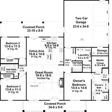 HPG - 18009BN - 1: The Blackberry Run - House Plan Gallery