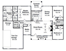 HPG - 1802N - 1: The Blackberry Run - House Plan Gallery