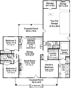 HPG - 1812N - 1: The Riverbend Oaks - House Plan Gallery