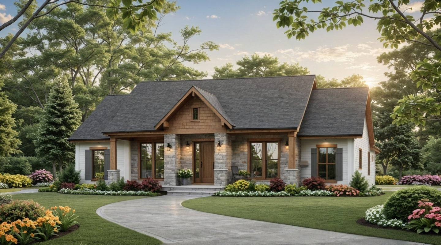 HPG - 1812N - 1: The Riverbend Oaks - House Plan Gallery