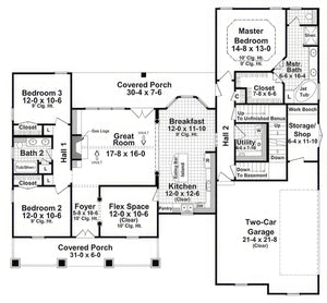 HPG - 1816N - 1: The Hickory Summit - House Plan Gallery