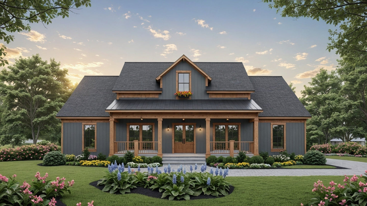 HPG - 1817BN - 1: The Pinecrest Haven - House Plan Gallery