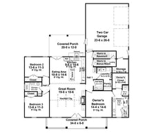 HPG - 1826 - 1: The Eastgate - House Plan Gallery