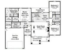 HPG - 1853N - 1: The Meadowfern - House Plan Gallery