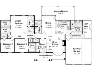 HPG - 1896N - 1: The Cypress Ridge - House Plan Gallery