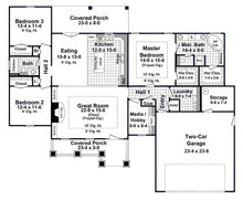 HPG-1901N-1: The Brackenridge Hollow - House Plan Gallery