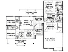 HPG - 1919N - 1: The Willow Run - House Plan Gallery