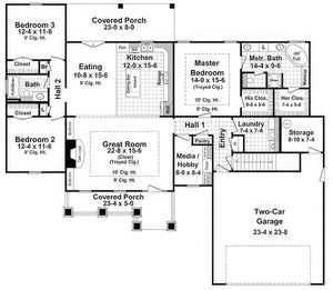 HPG - 1924N - 1: The Cottonwood Trace - House Plan Gallery