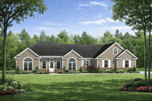 HPG - 1955B - 1: The Hedgewood - House Plan Gallery