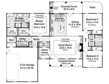 HPG - 2000BN - 1: The Willowmist Creek - House Plan Gallery