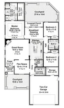 HPG - 2000CN - 1: The Morningridge - House Plan Gallery