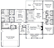 HPG - 2003N - 1: The Switchgrass Meadow - House Plan Gallery