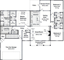 HPG - 2003N - 1: The Switchgrass Meadow - House Plan Gallery